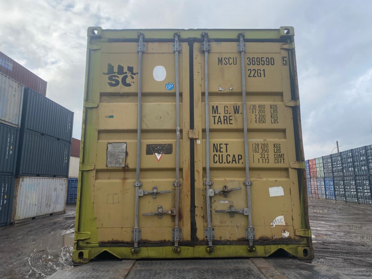 Морской контейнер MSCU3695905