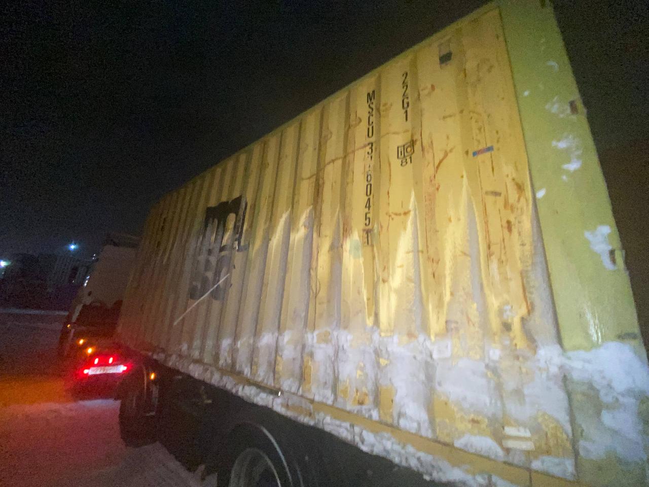 Морской контейнер MSCU3760451