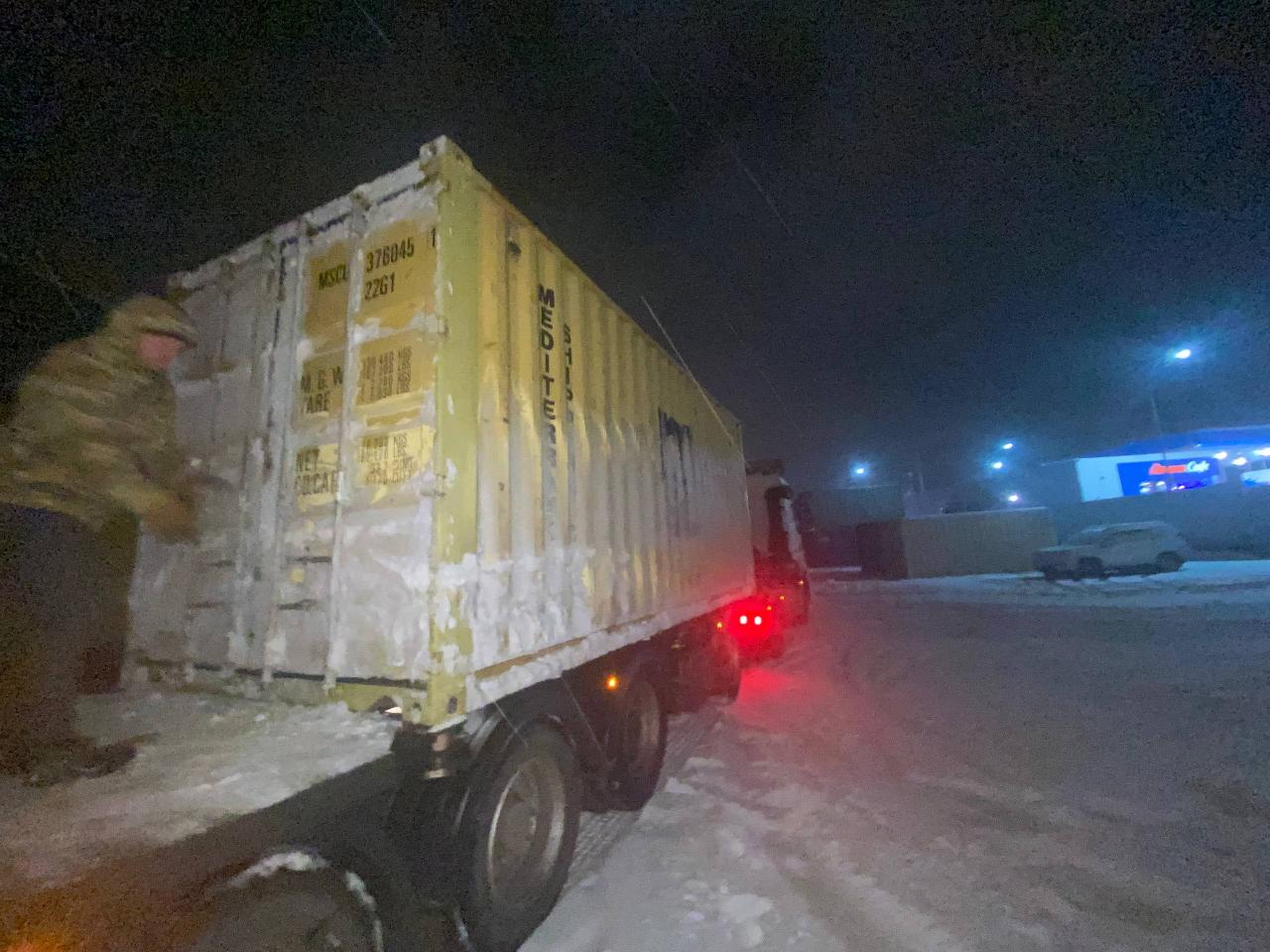 Морской контейнер MSCU3760451