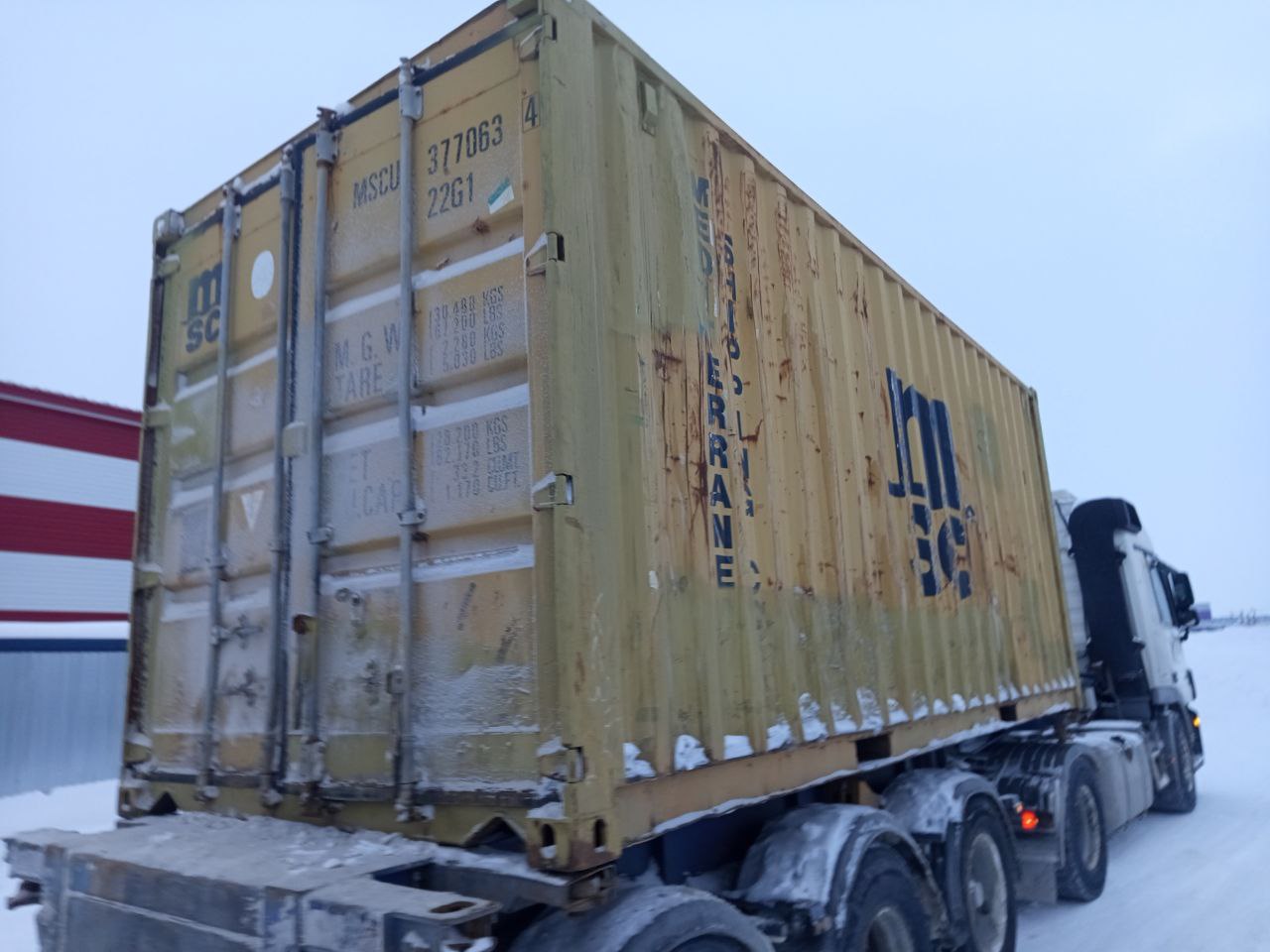 Морской контейнер MSCU3770634