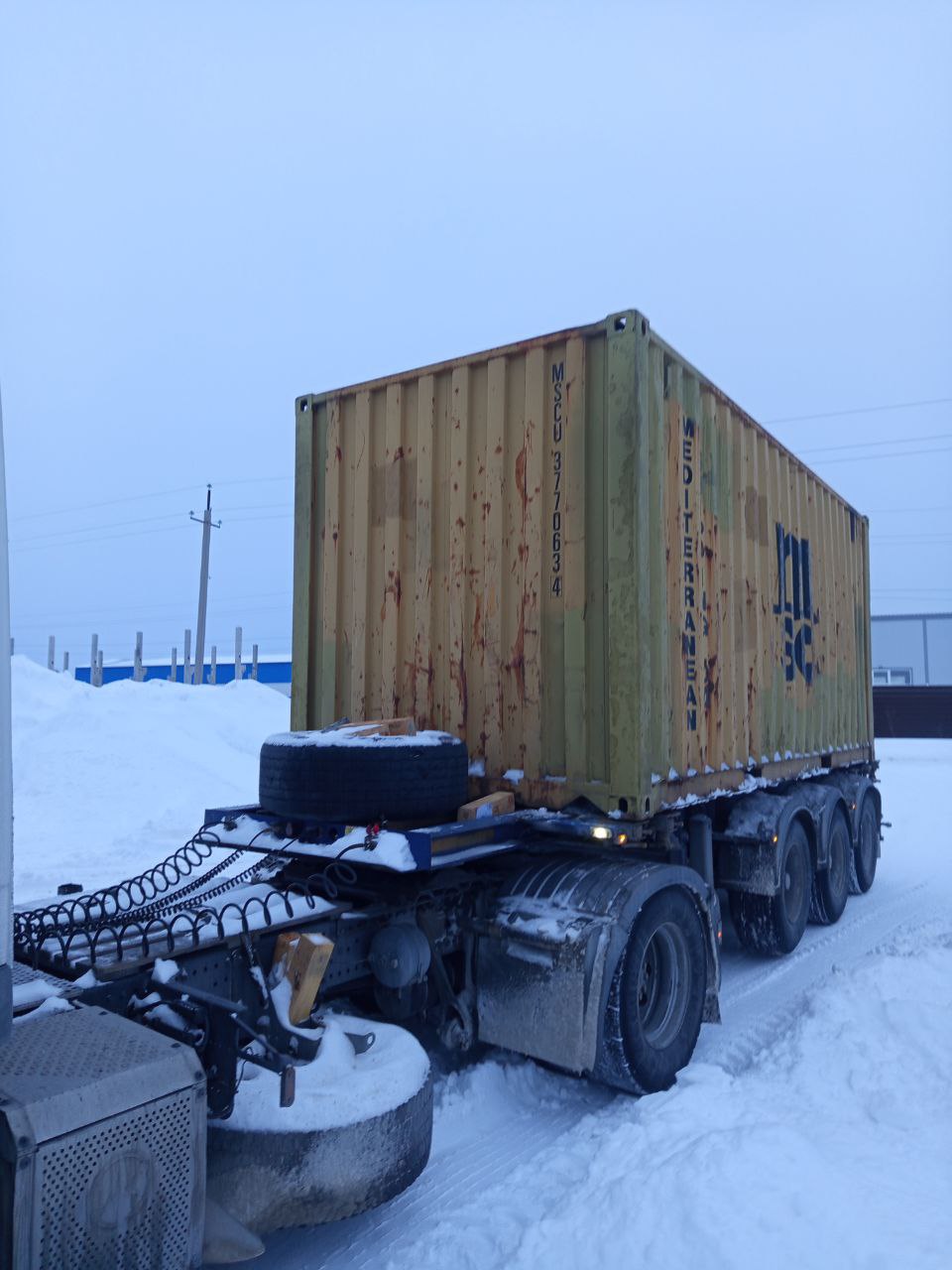 Морской контейнер MSCU3770634