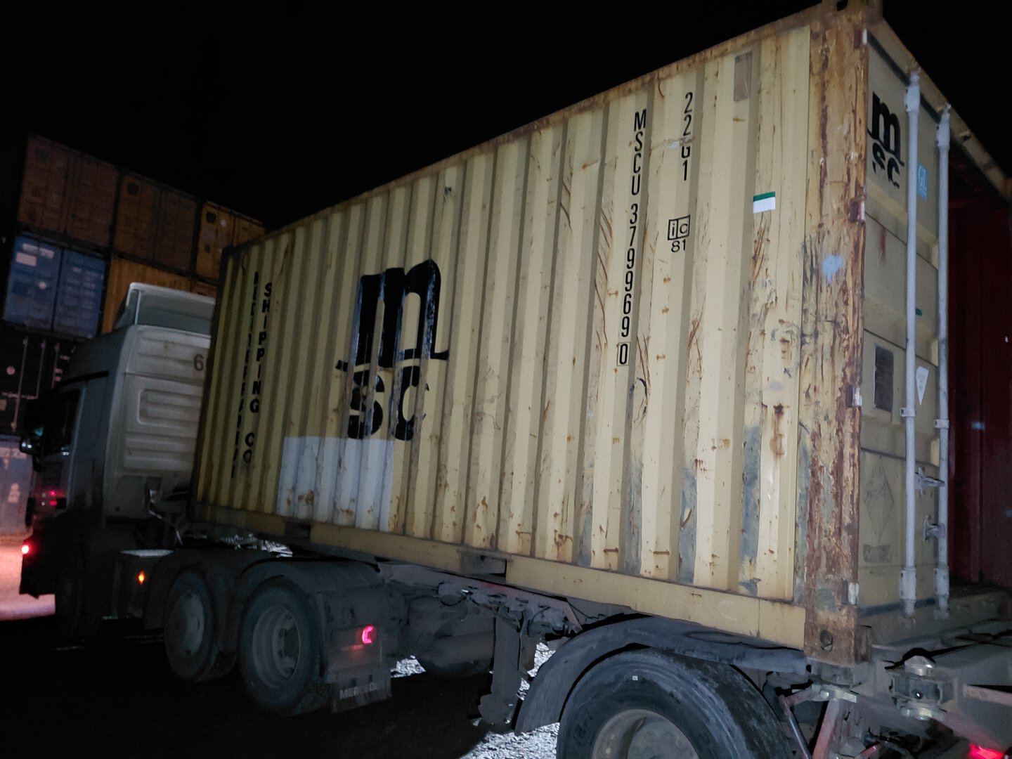 Морской контейнер MSCU3799690