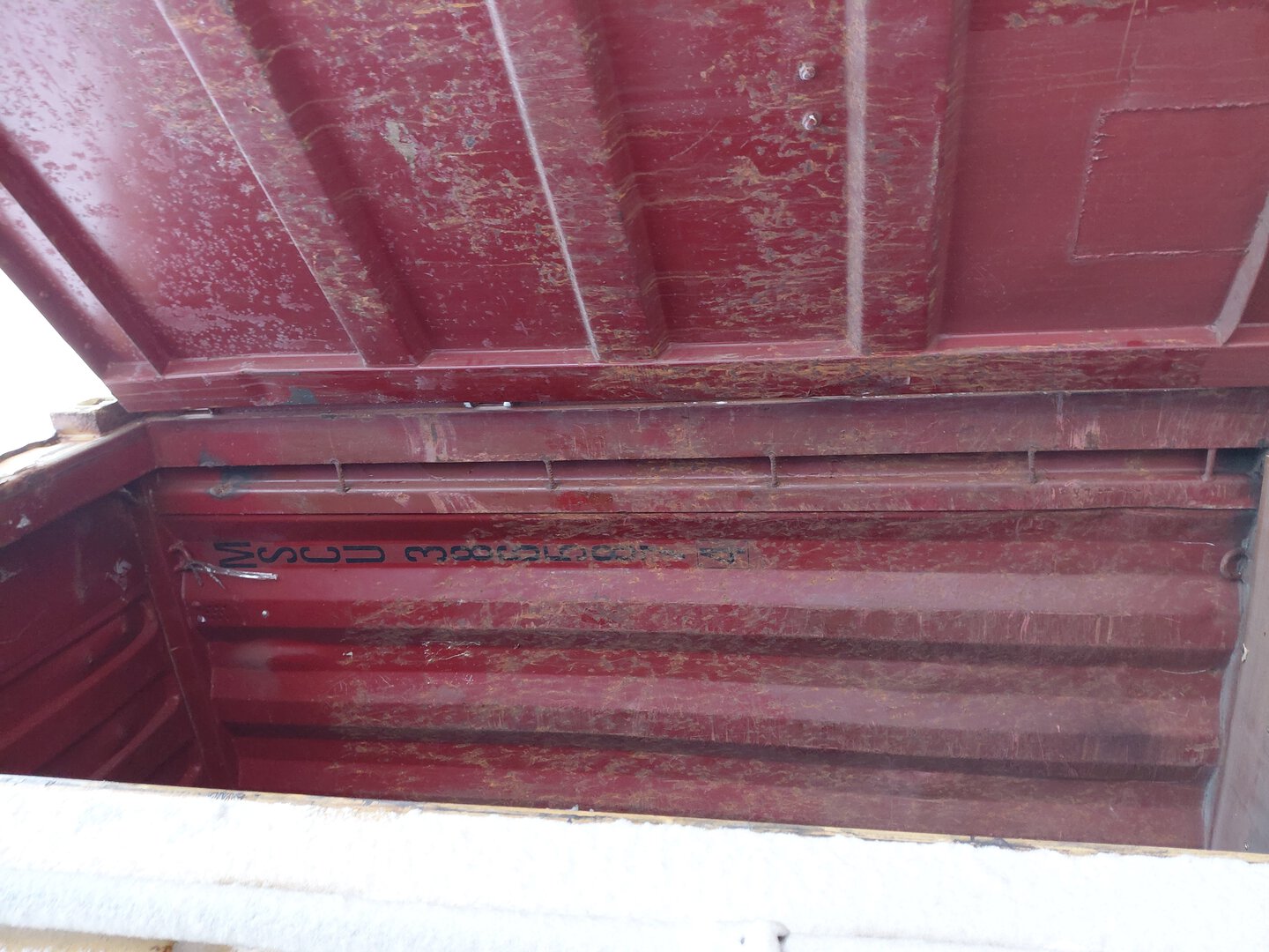 Морской контейнер MSCU3865874