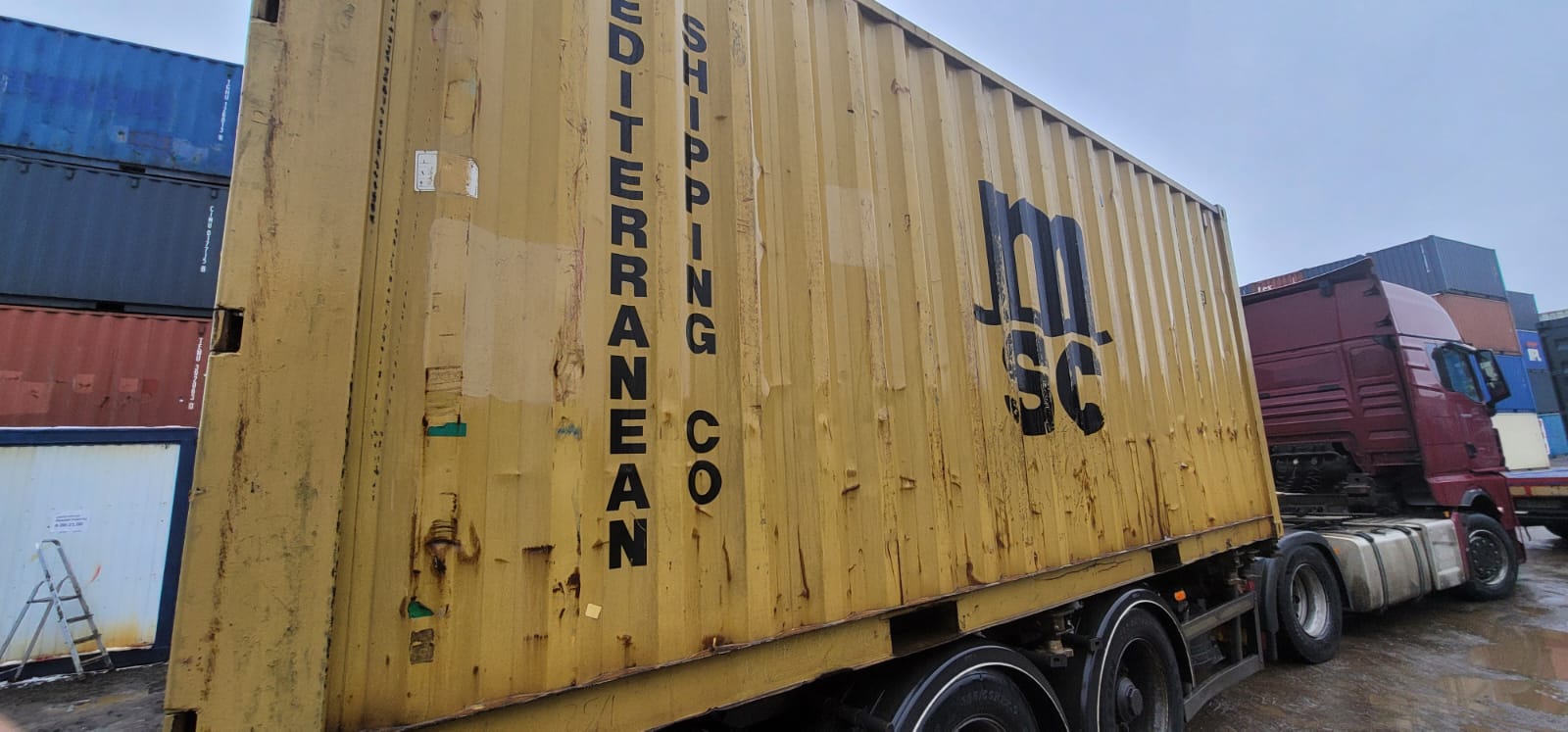 Морской контейнер MSCU3896725