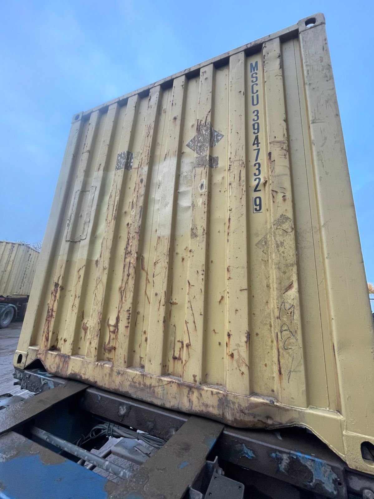 Морской контейнер MSCU3947329
