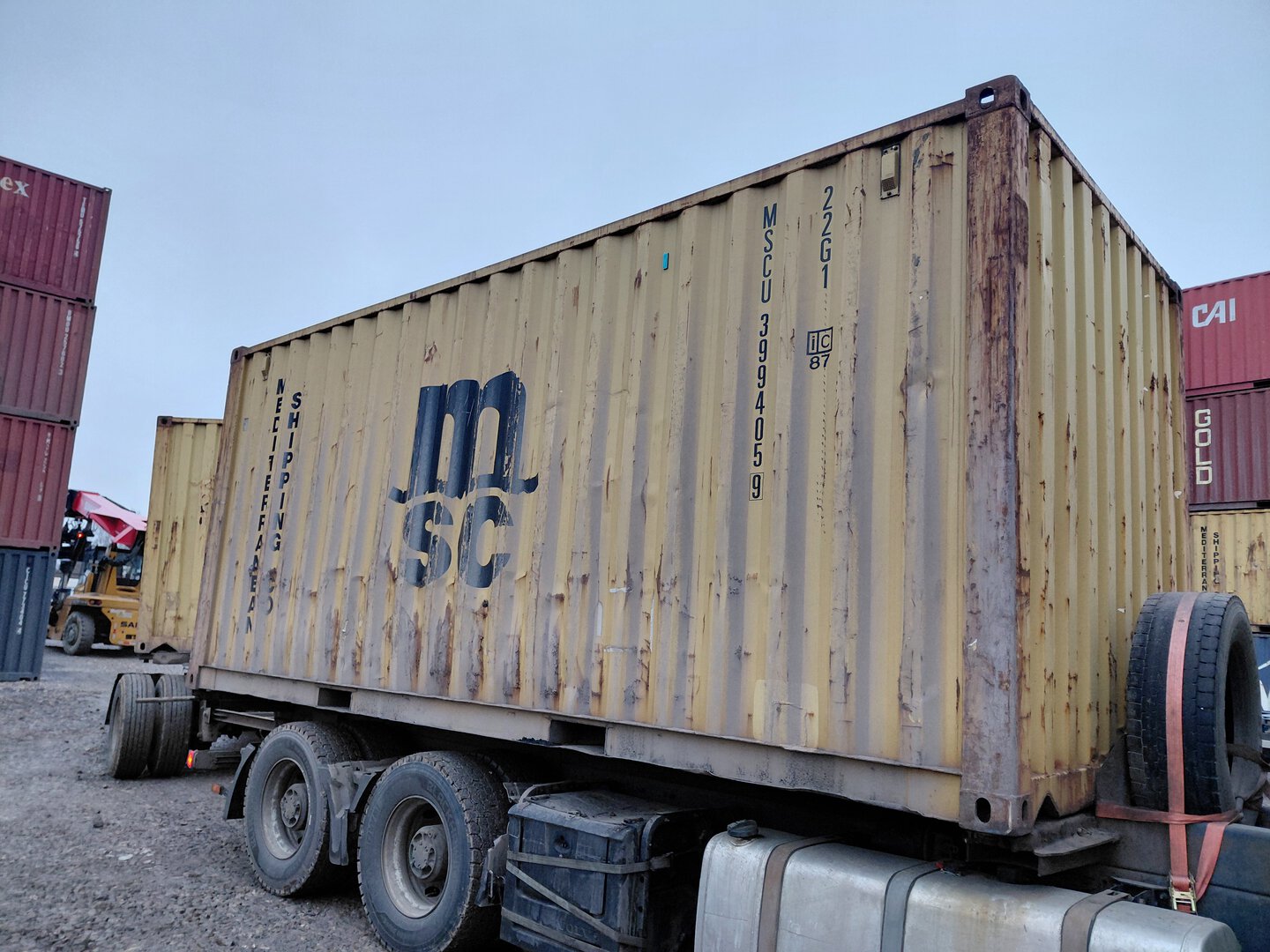 Морской контейнер MSCU3994059