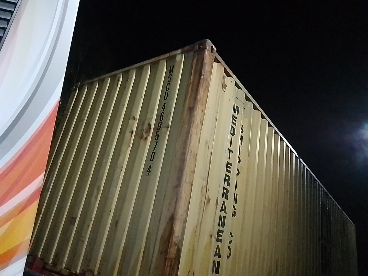 Морской контейнер MSCU4695704