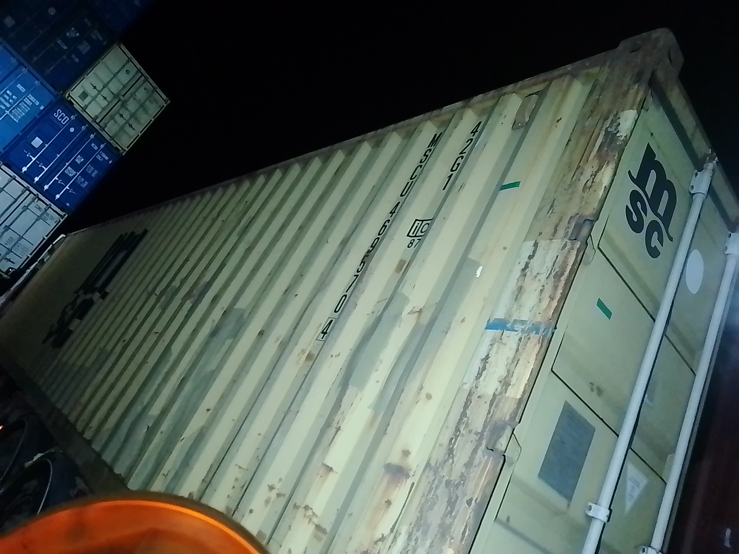 Морской контейнер MSCU4695704