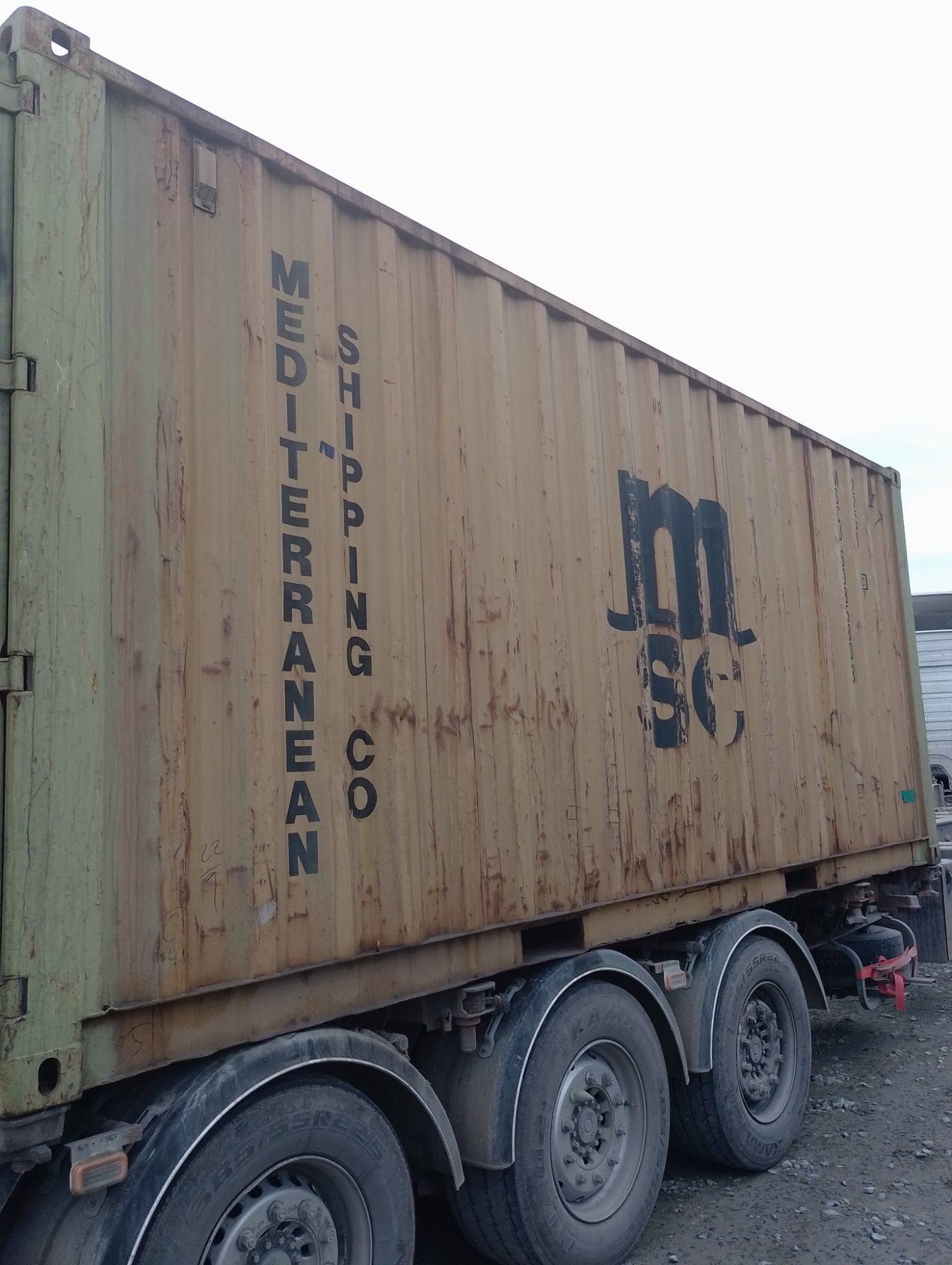 Морской контейнер MSCU6085803