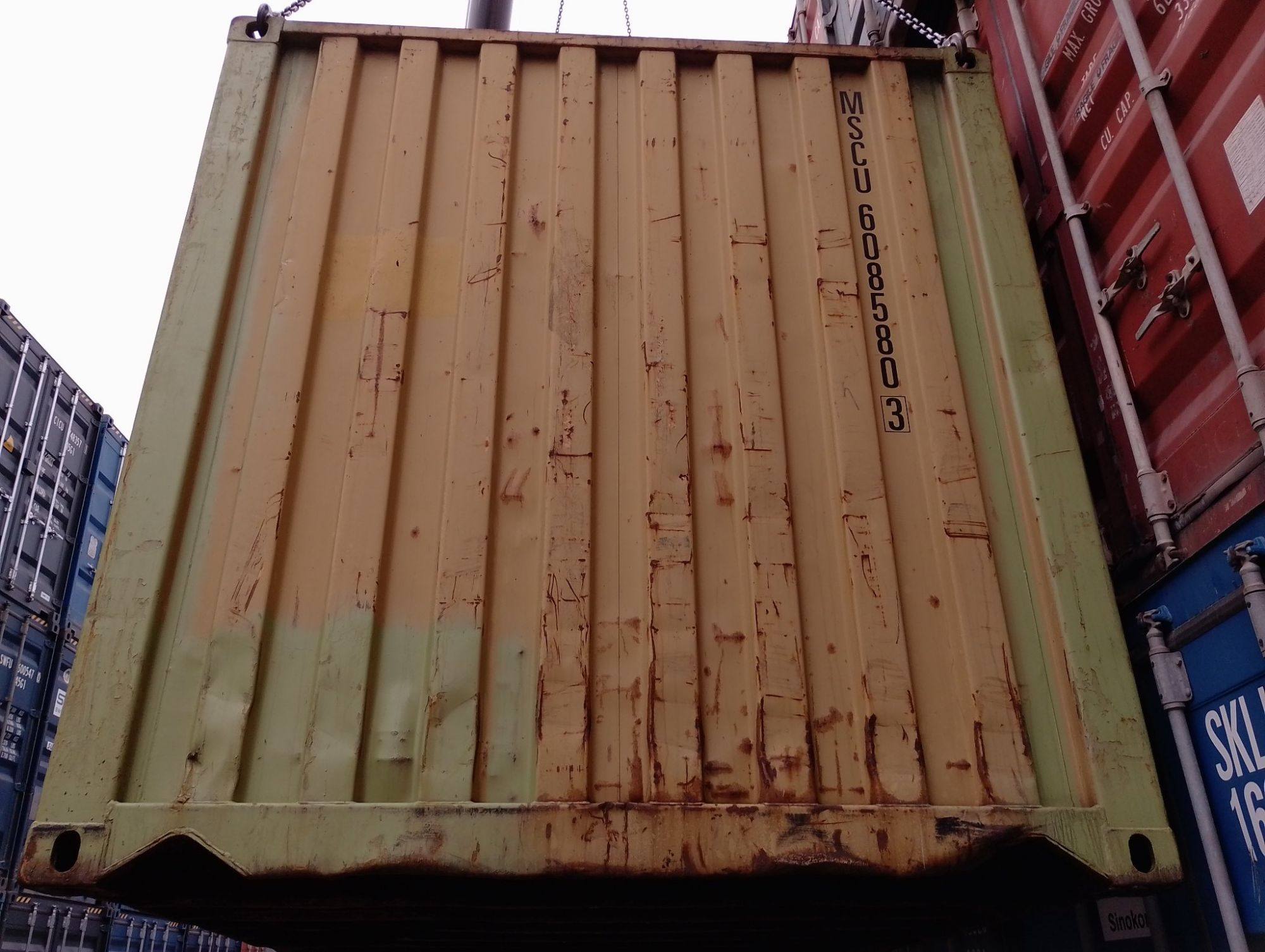 Морской контейнер MSCU6085803