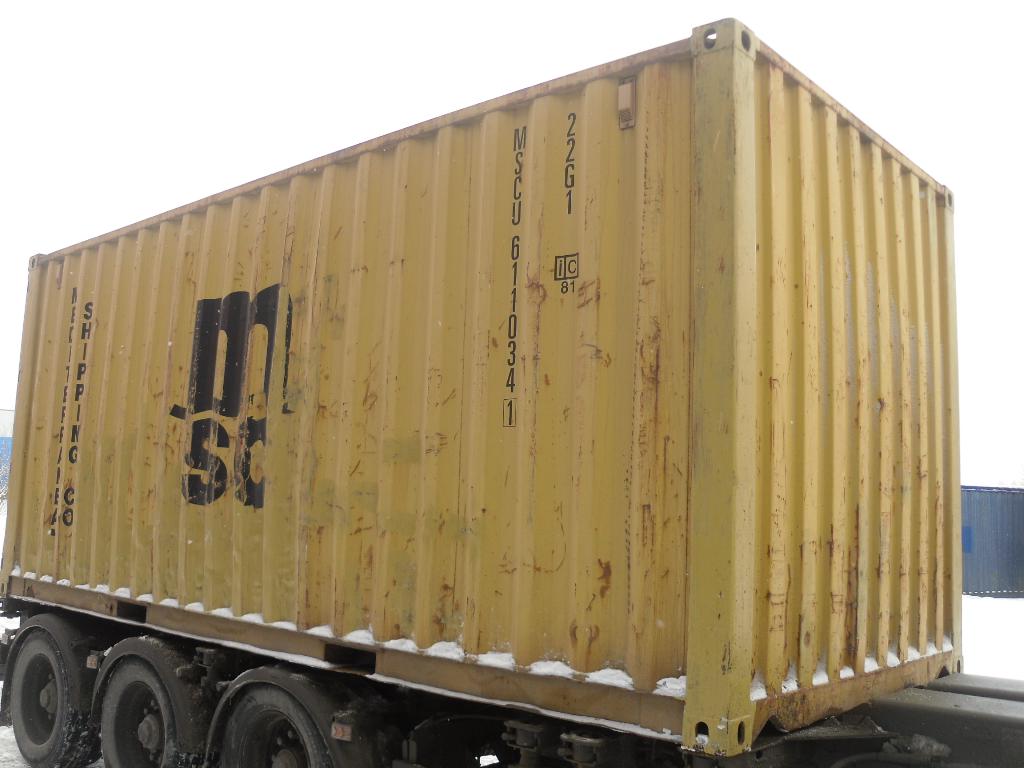 Морской контейнер MSCU6110341