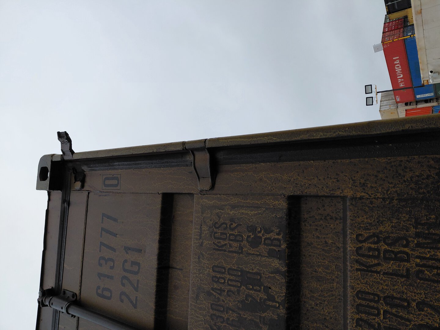 Морской контейнер MSCU6137770