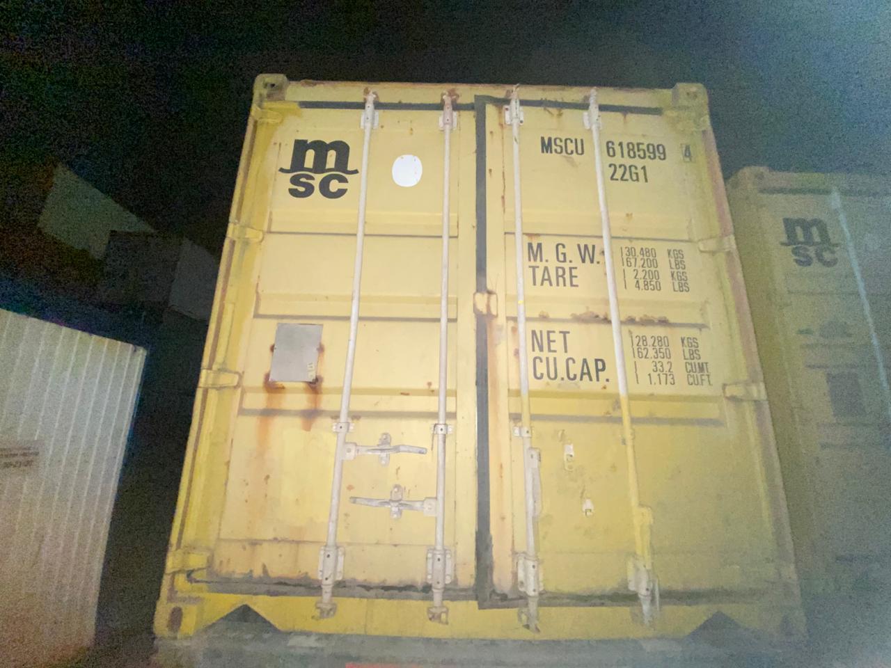 Морской контейнер MSCU6185994