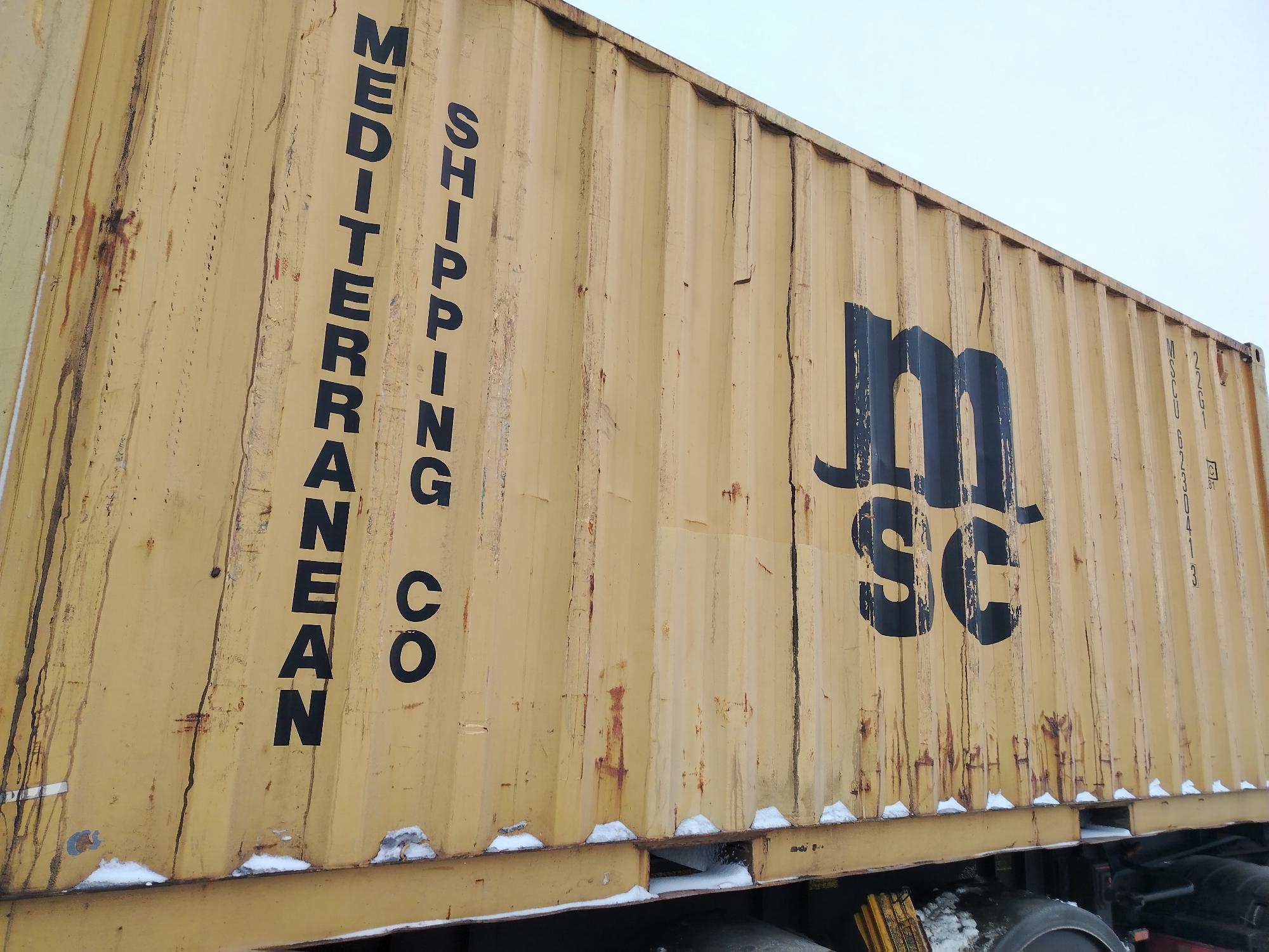 Морской контейнер MSCU6230413