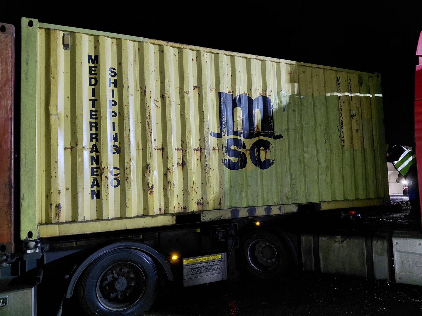 Морской контейнер MSCU6246533