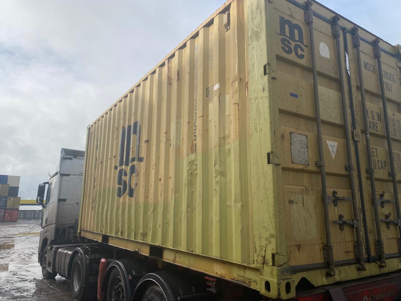 Морской контейнер MSCU6263551