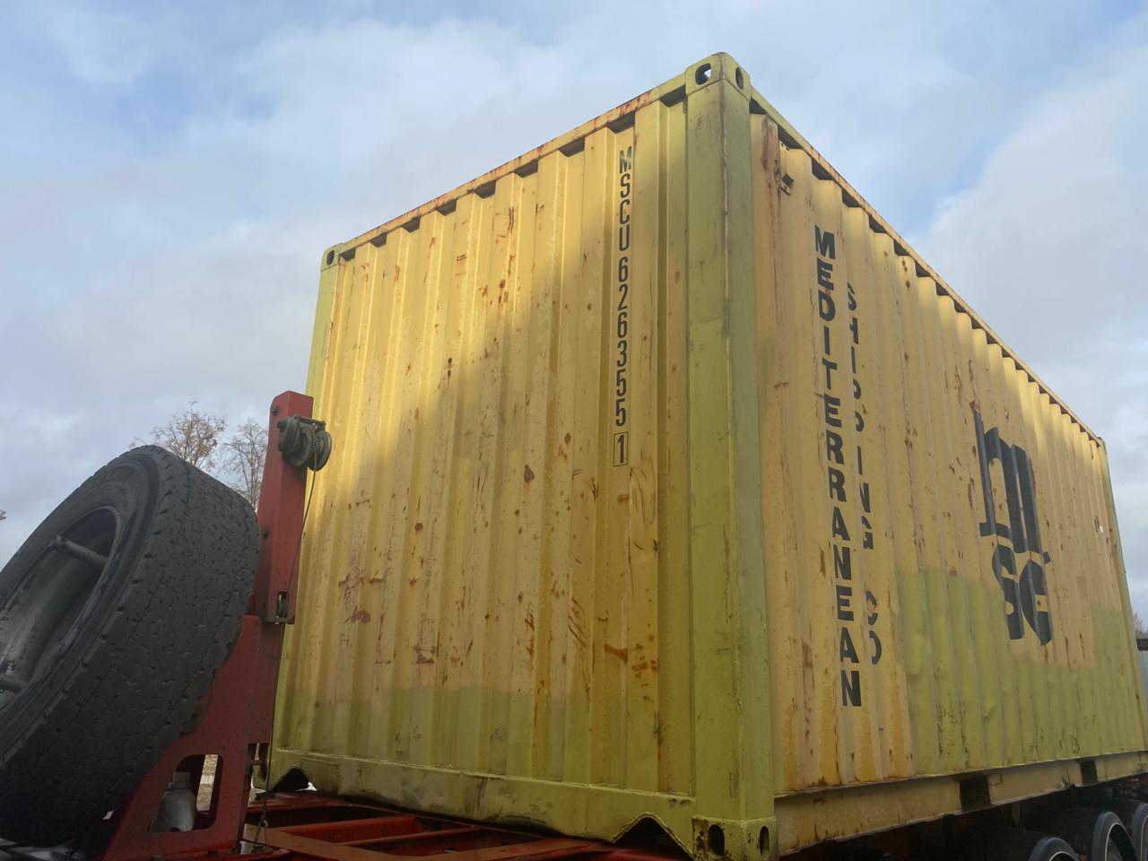 Морской контейнер MSCU6263551