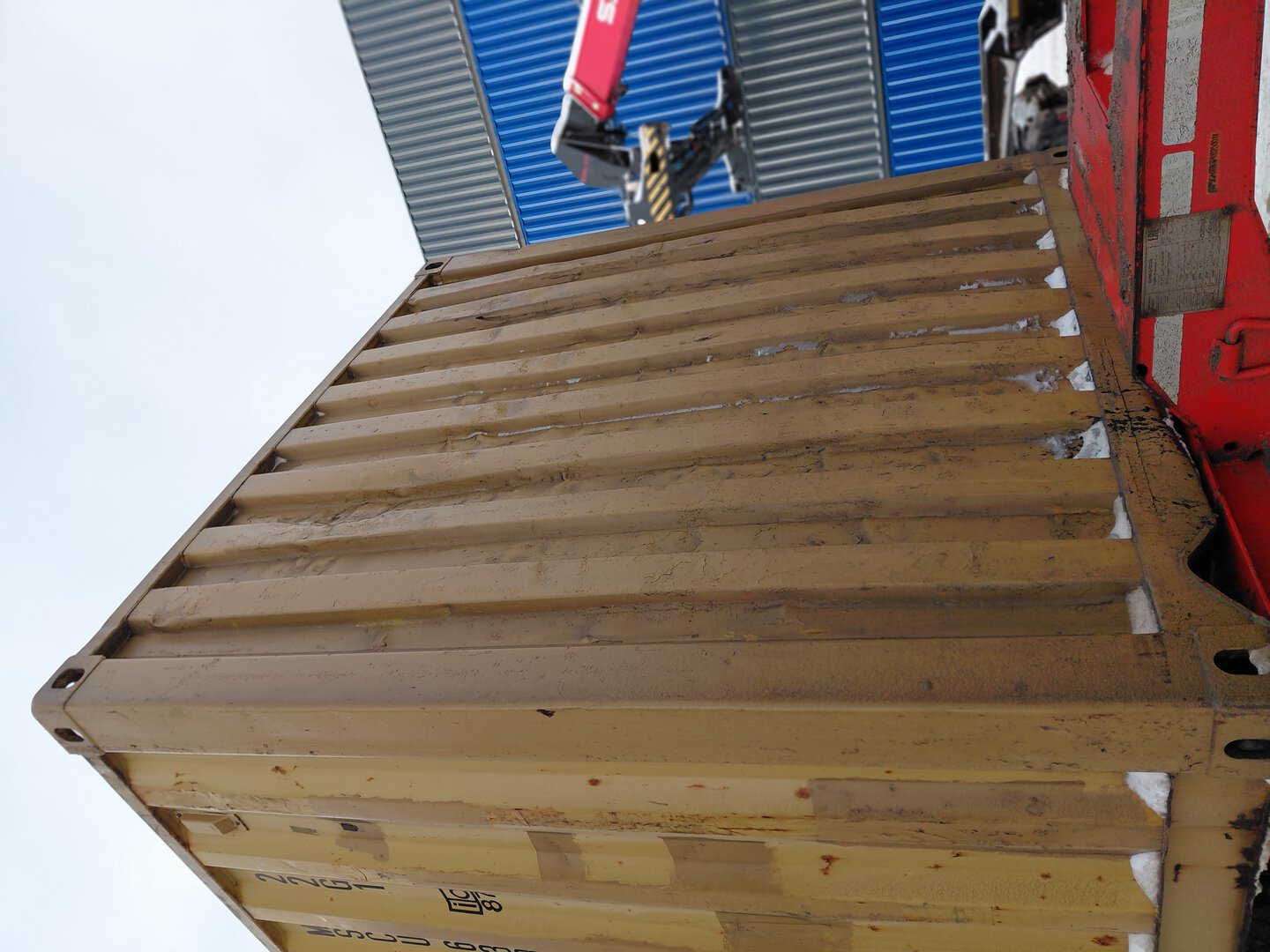 Морской контейнер MSCU6339575