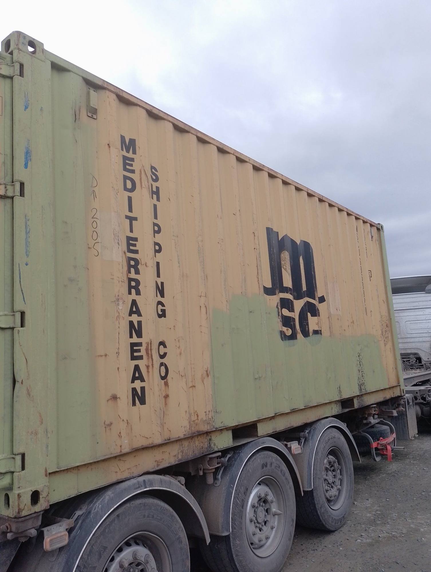 Морской контейнер MSCU6368320