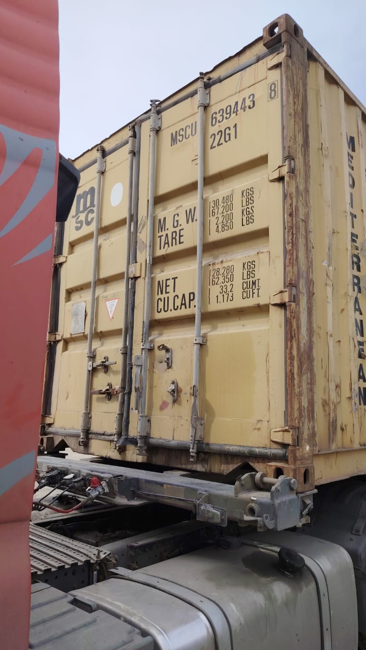 Морской контейнер MSCU6394438