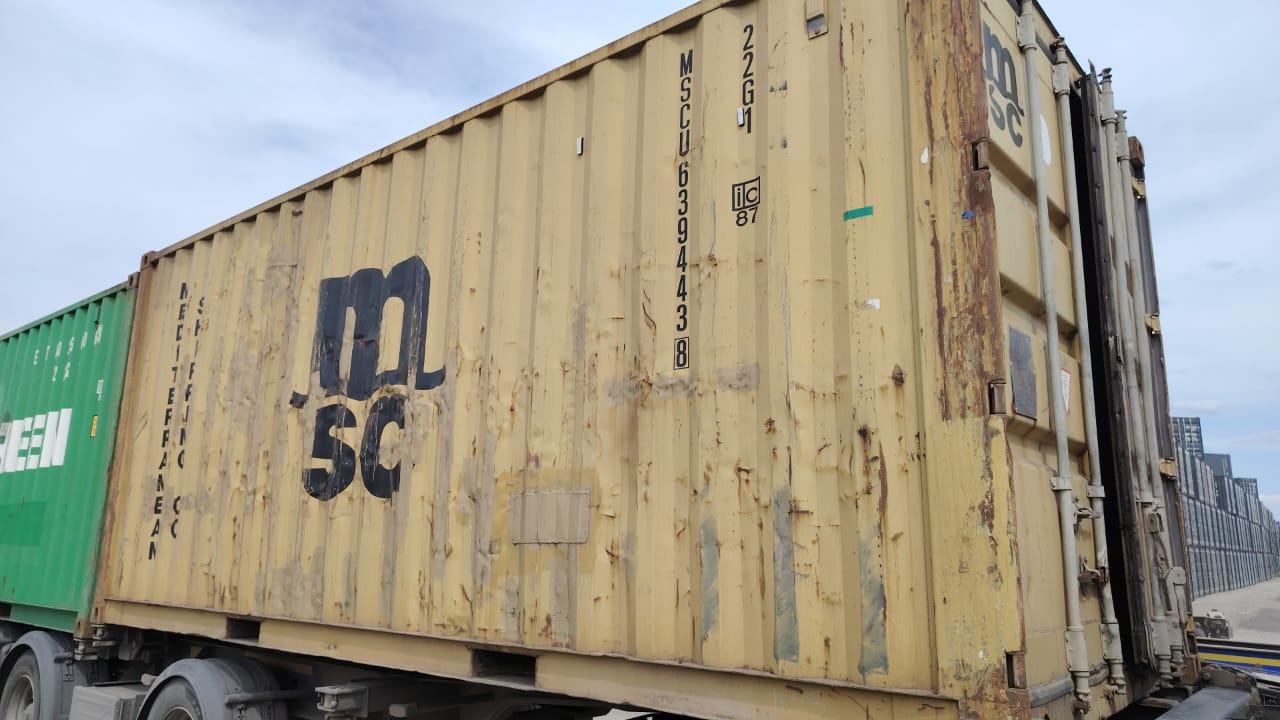 Морской контейнер MSCU6394438