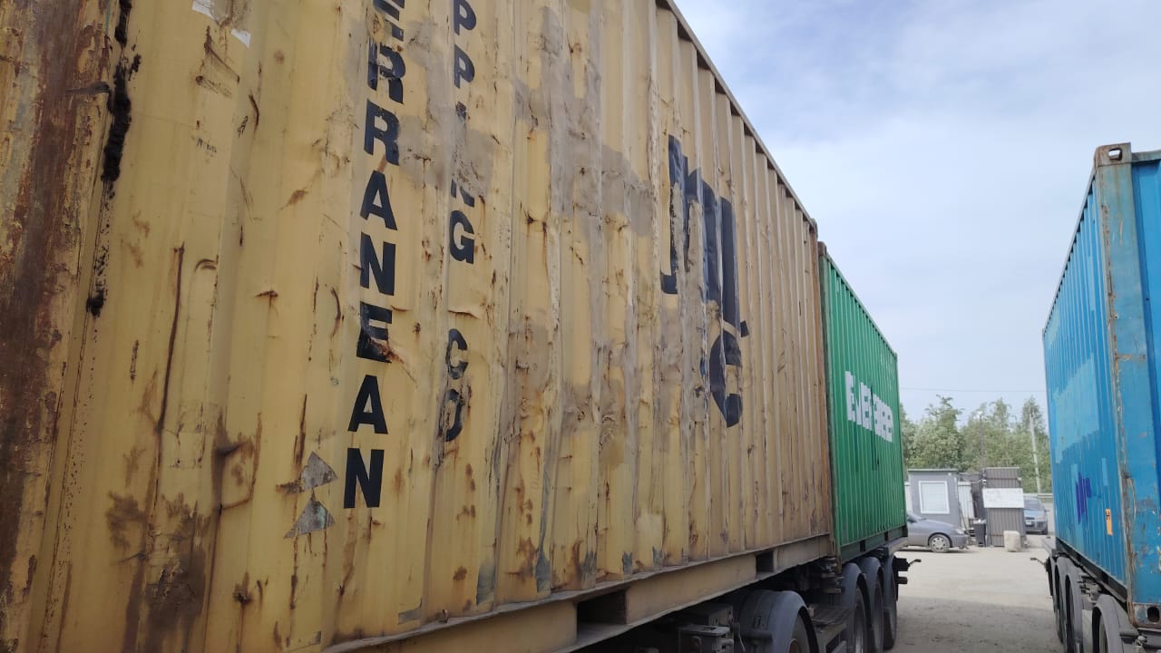 Морской контейнер MSCU6394438