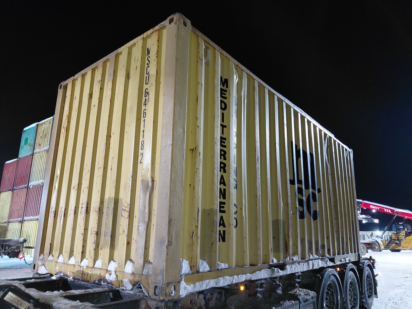 Морской контейнер MSCU6461182