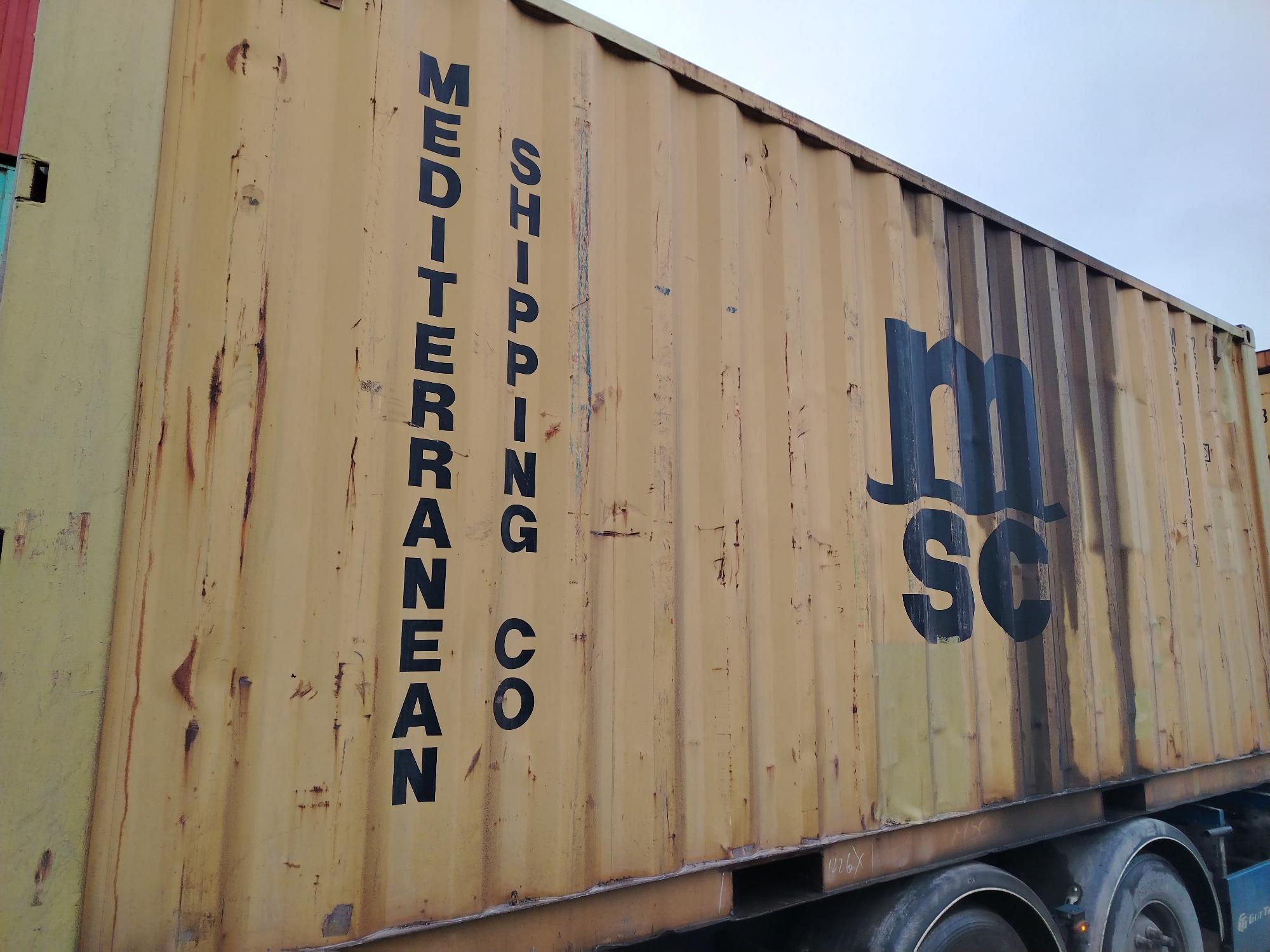 Морской контейнер MSCU6513619