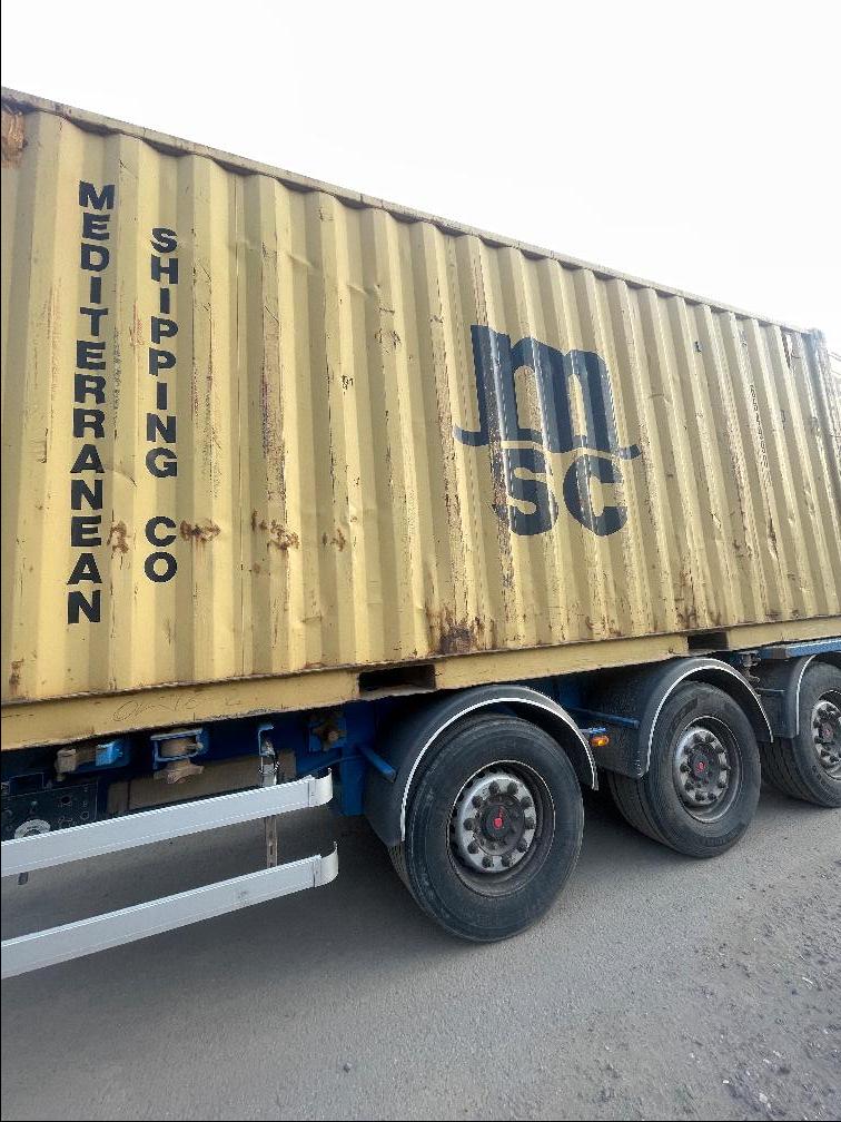 Морской контейнер MSCU6549904