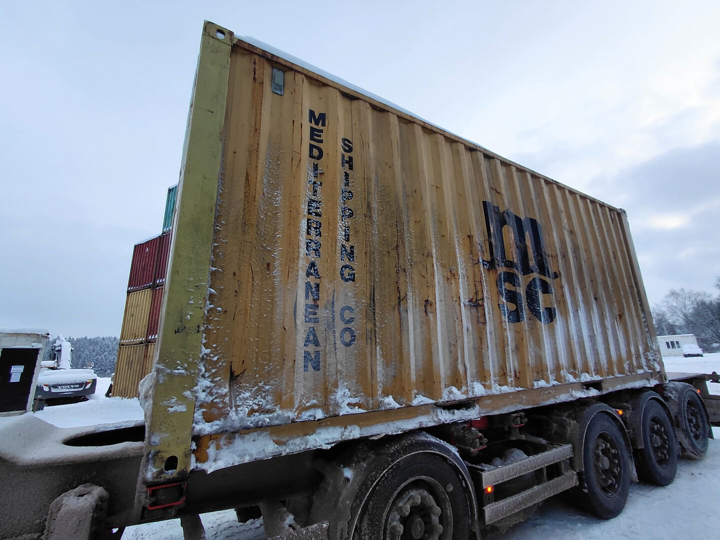 Морской контейнер MSCU6552451