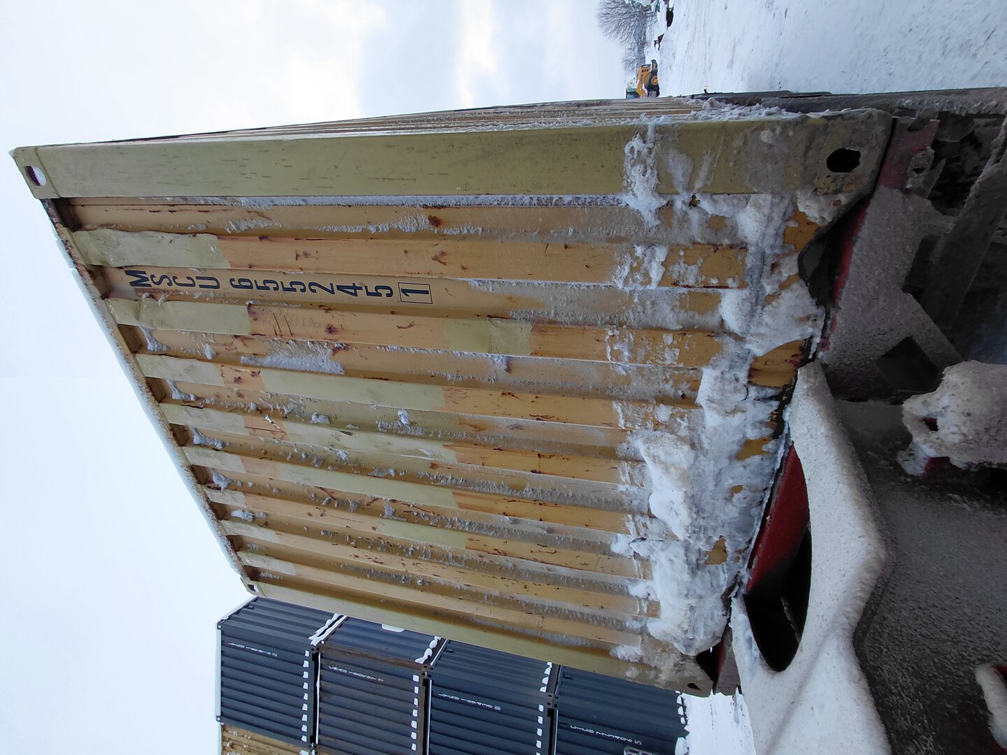 Морской контейнер MSCU6552451