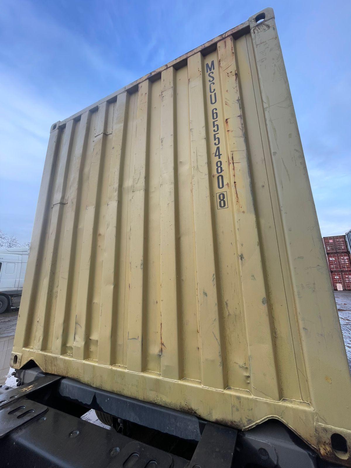 Морской контейнер MSCU6554808