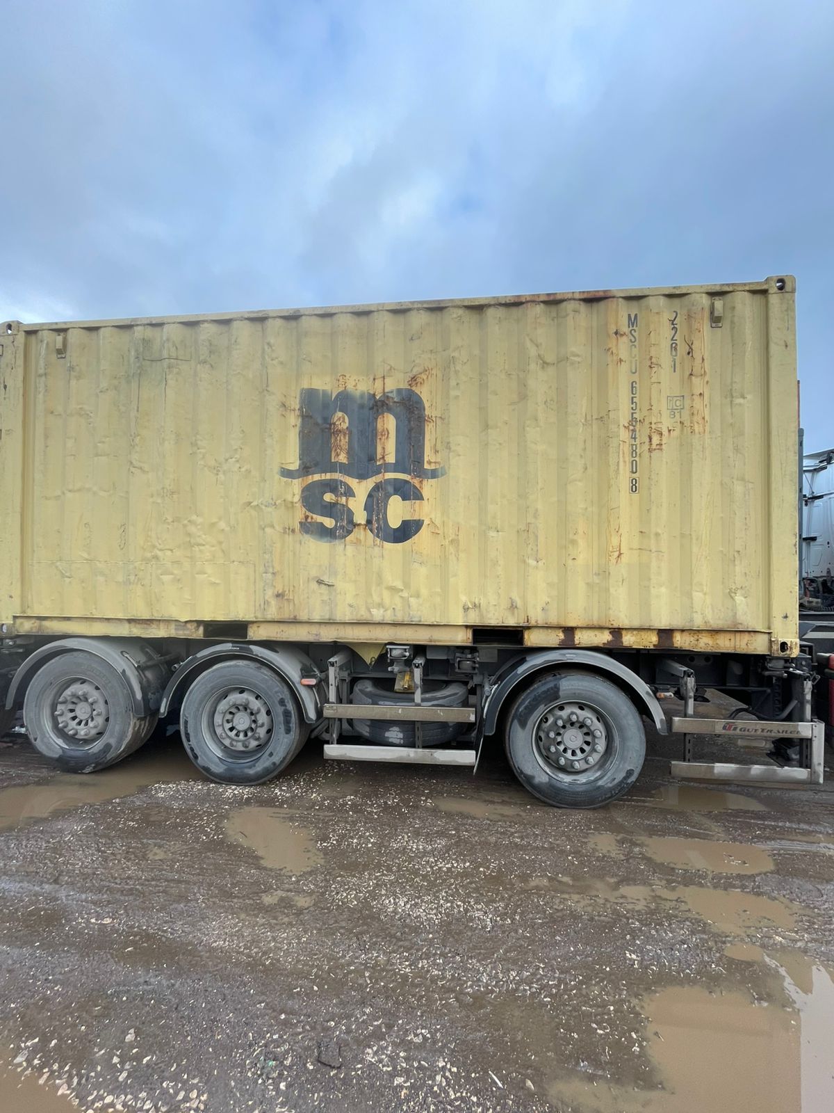 Морской контейнер MSCU6554808