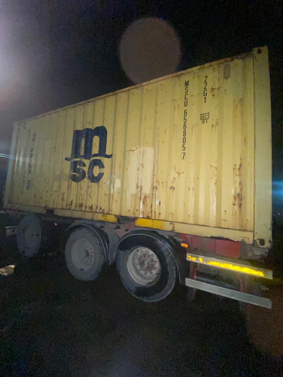 Морской контейнер MSCU6568057