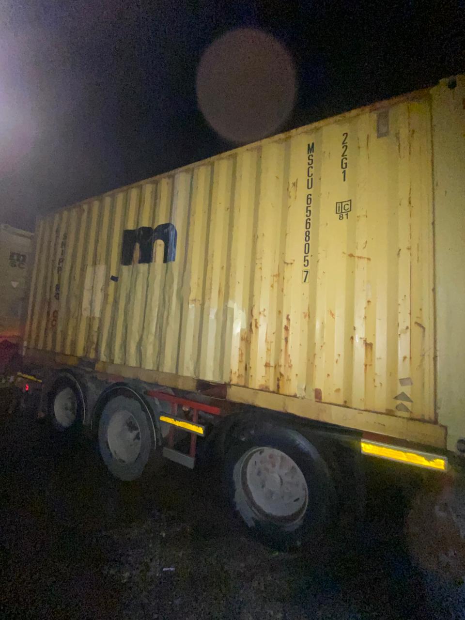 Морской контейнер MSCU6568057