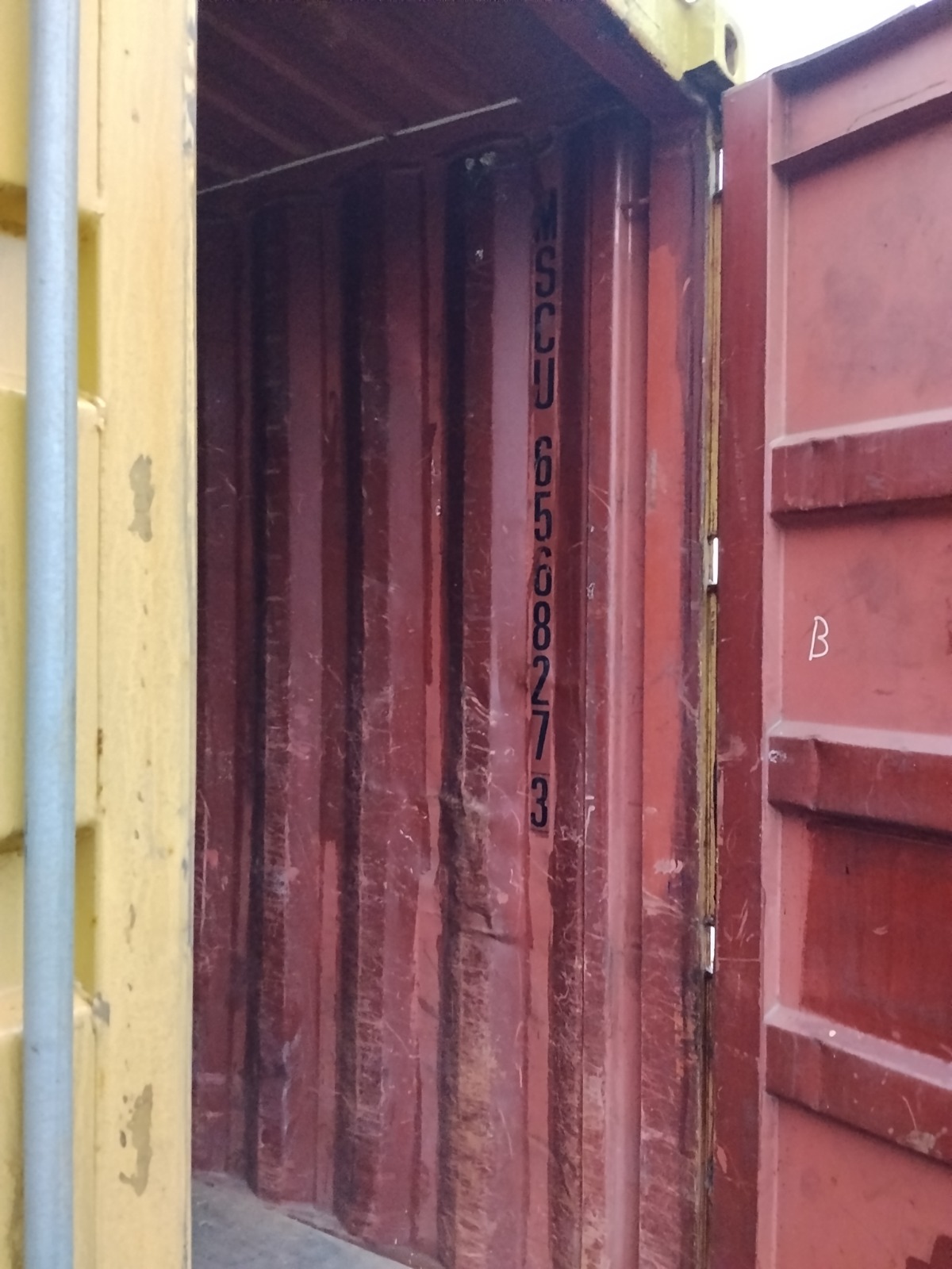 Морской контейнер MSCU6568273