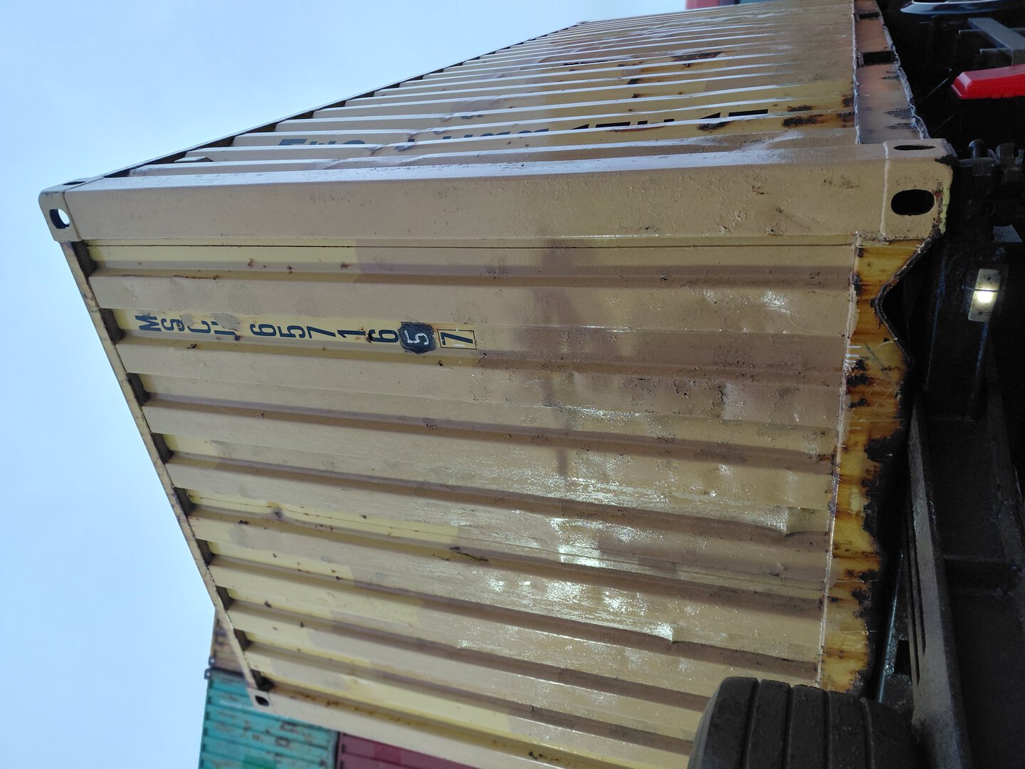 Морской контейнер MSCU6571657