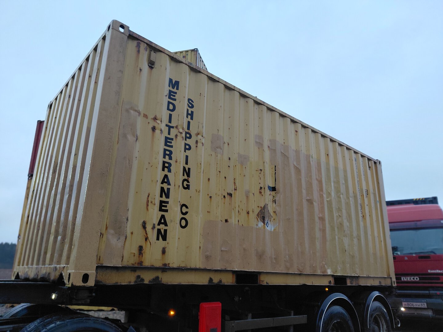 Морской контейнер MSCU6571657