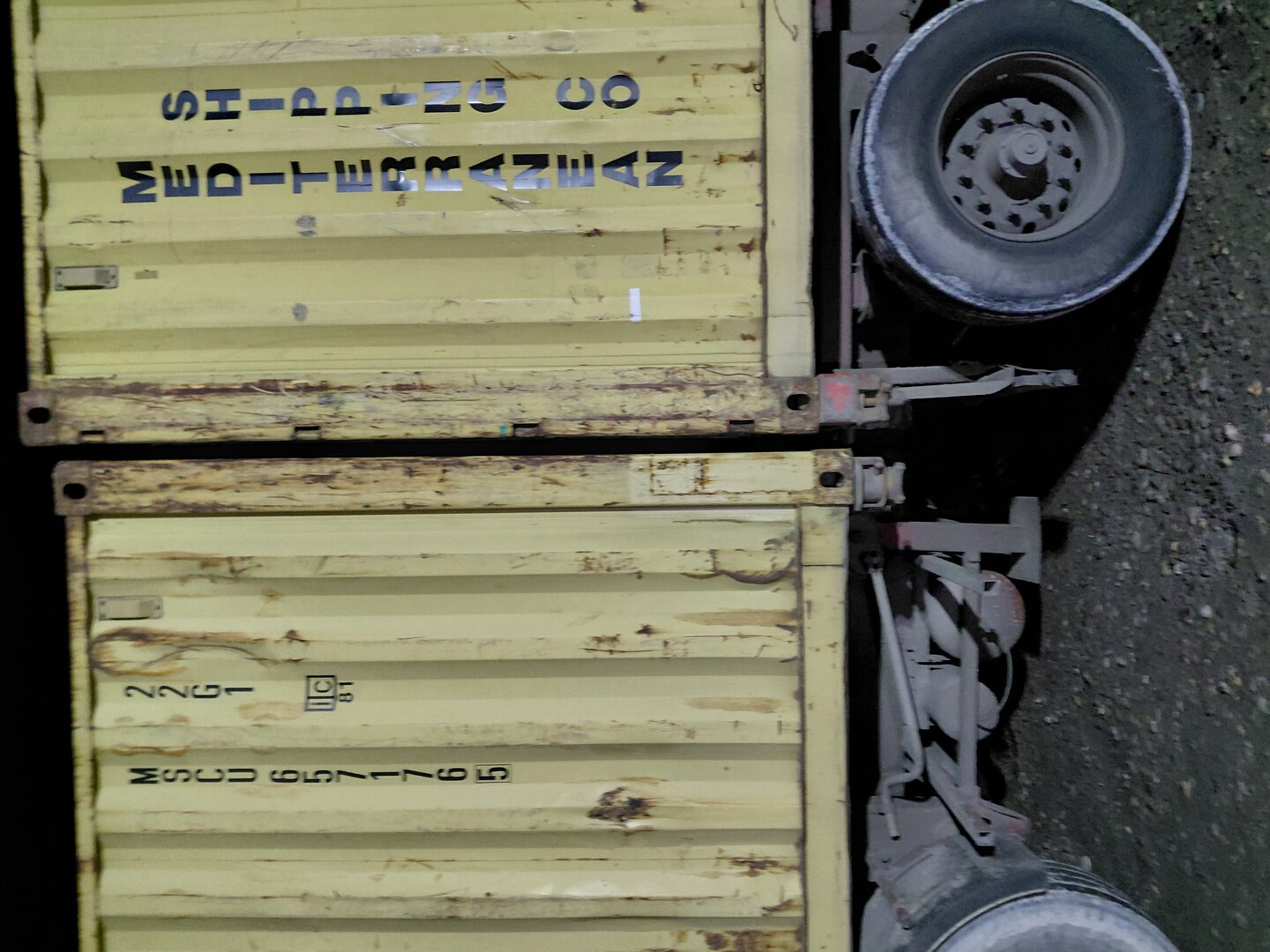 Морской контейнер MSCU6571765