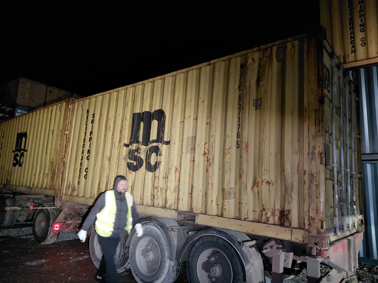 Морской контейнер MSCU6571765