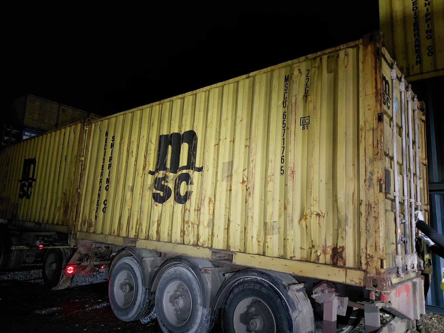 Морской контейнер MSCU6571765