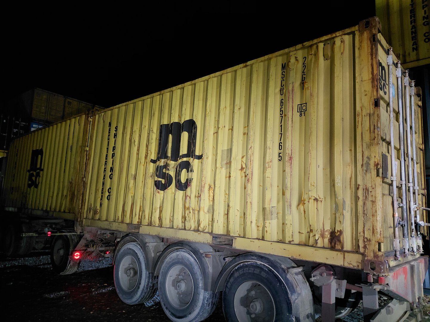 Морской контейнер MSCU6571765