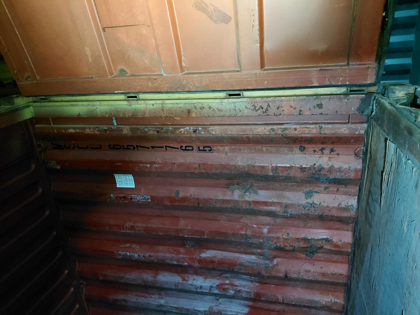 Морской контейнер MSCU6571765