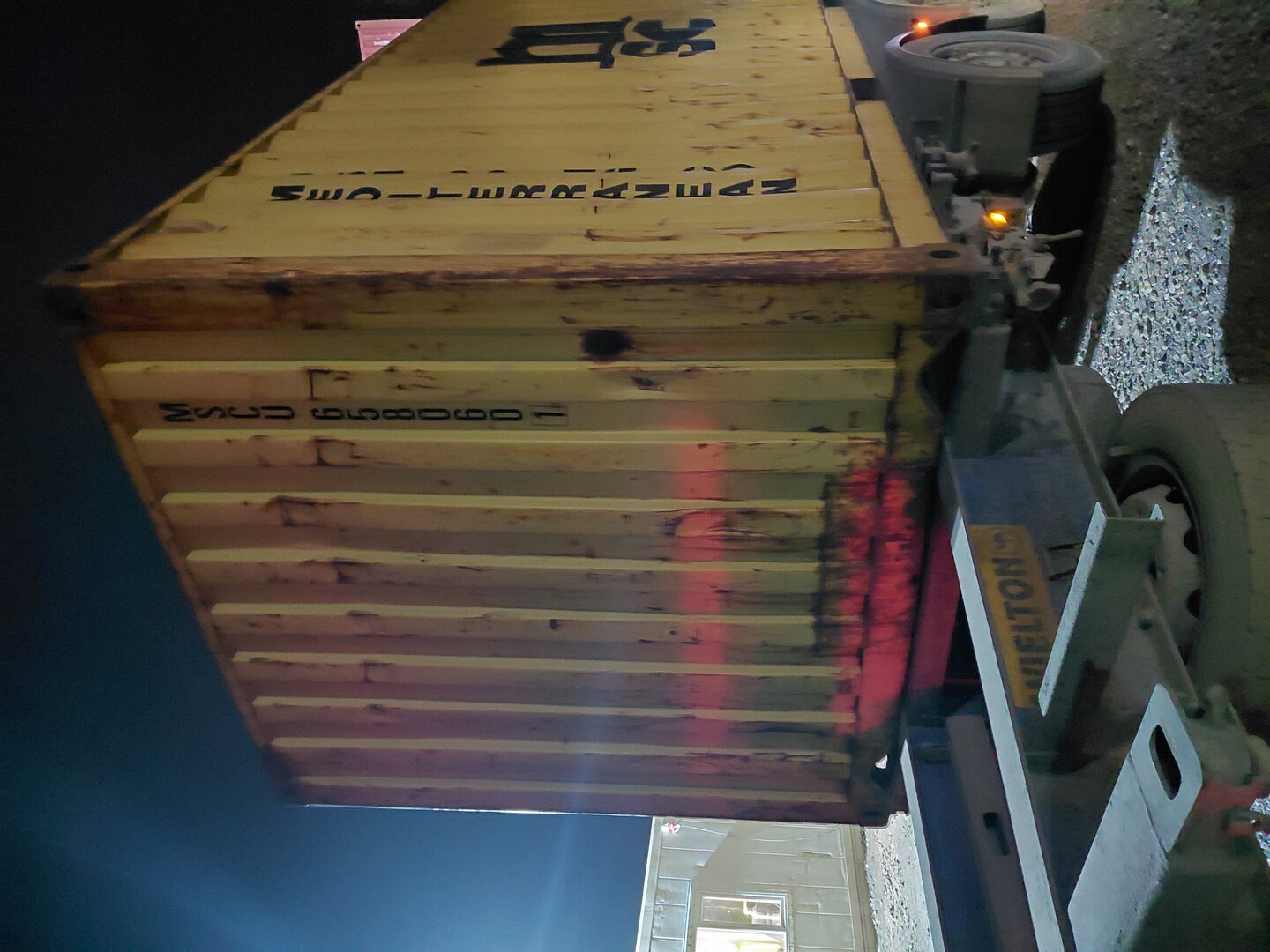 Морской контейнер MSCU6580601