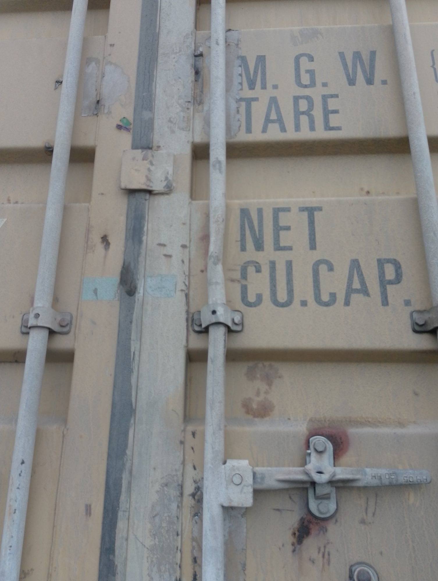 Морской контейнер MSCU6624952