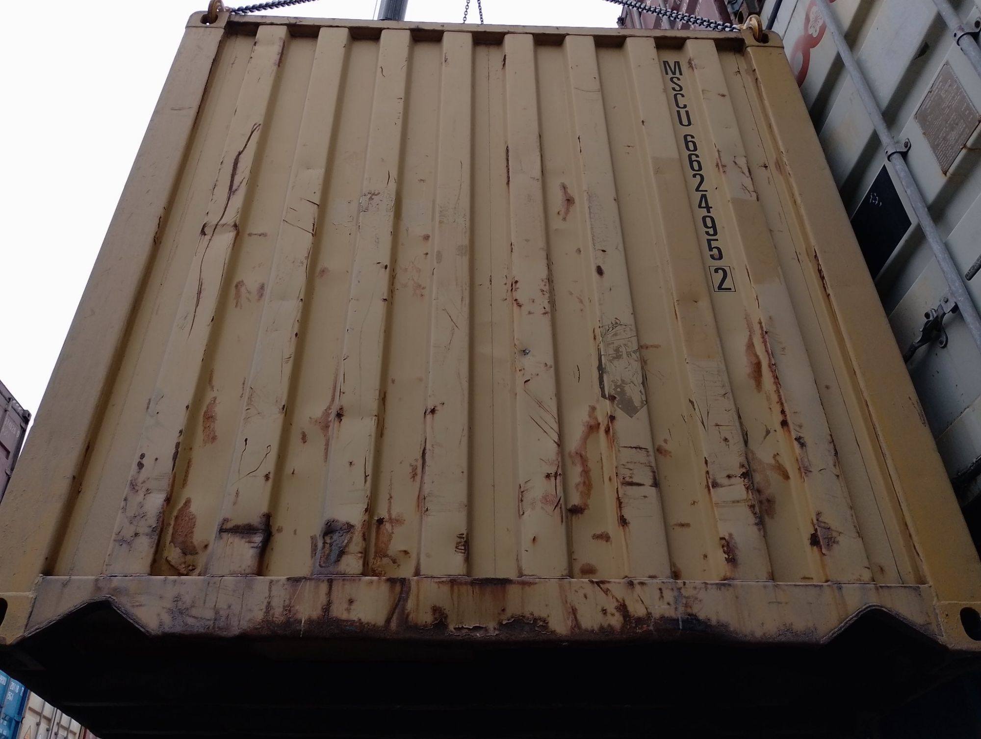 Морской контейнер MSCU6624952