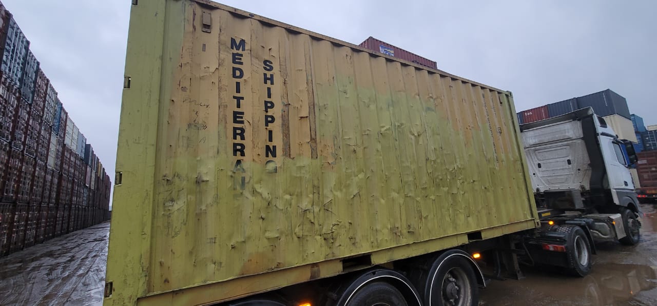 Морской контейнер MSCU6637944