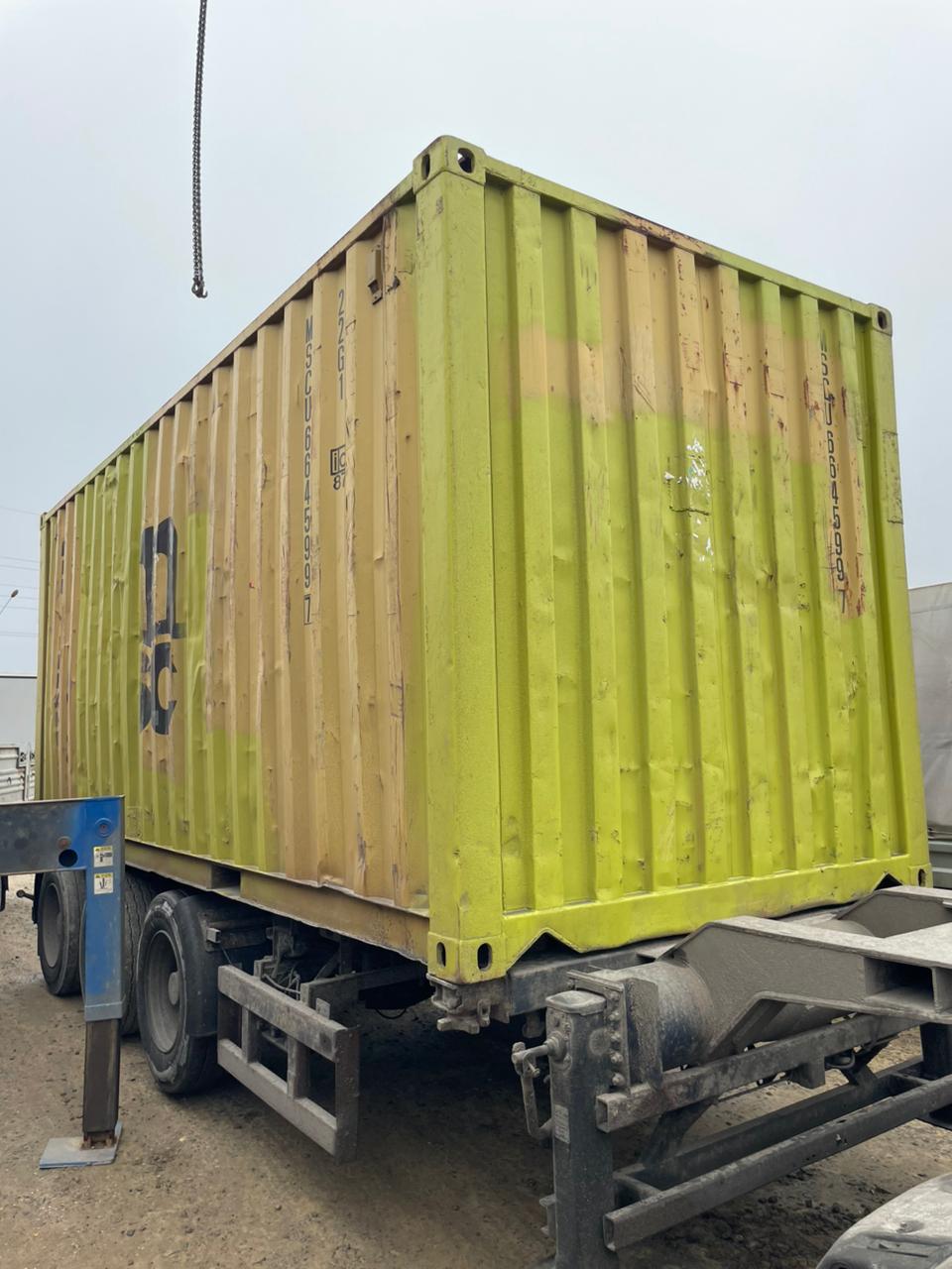 Морской контейнер MSCU6645997