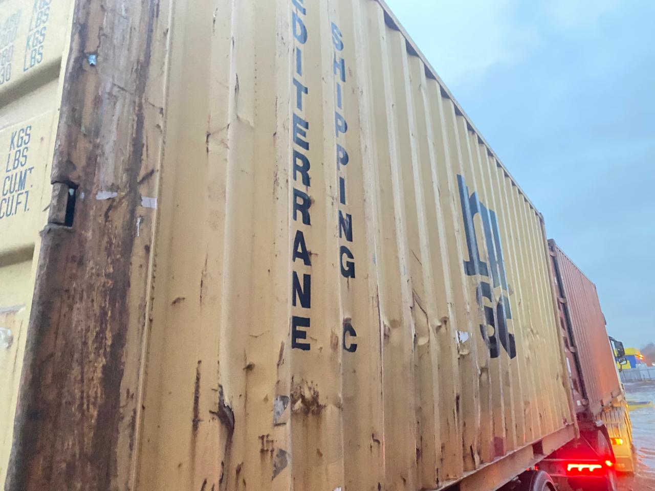 Морской контейнер MSCU6708971