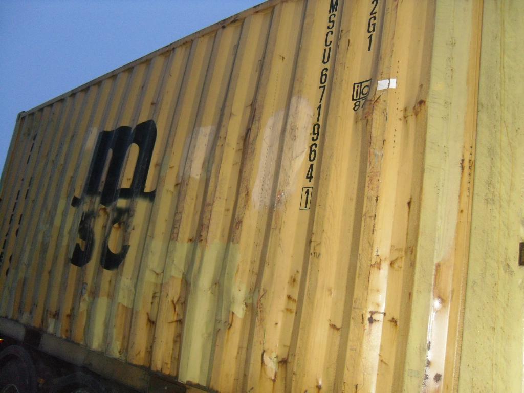 Морской контейнер MSCU6719641